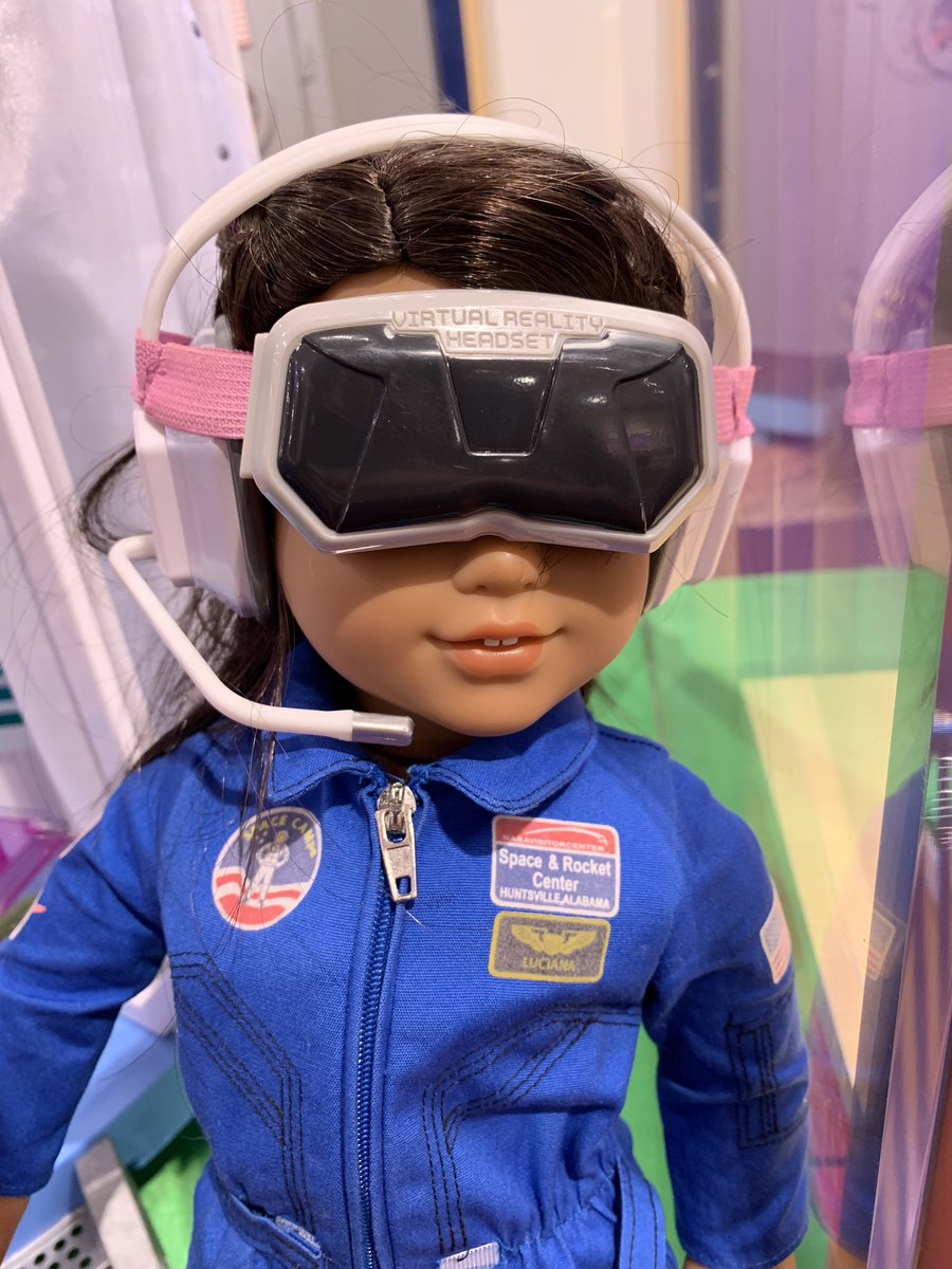 reverendkjr's tweet photo. I’ve always said that American Girl dolls deserve VR headsets, as do the children who play with them.

Looks like someone heard me.
#VR #AR #MR #XR https://t.co/SNFiqgpSEJ
