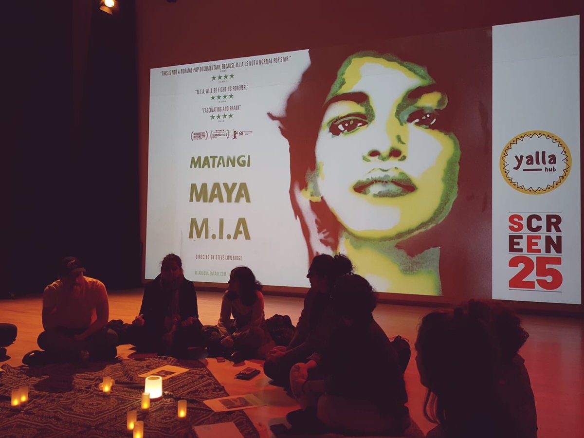 yallahub's tweet photo. Thank you @screen25cinema for this beautiful night. Amazing film and a powerful discussion afterwards.  @MIAdocumentary @MIAuniverse https://t.co/kEeneC73gP