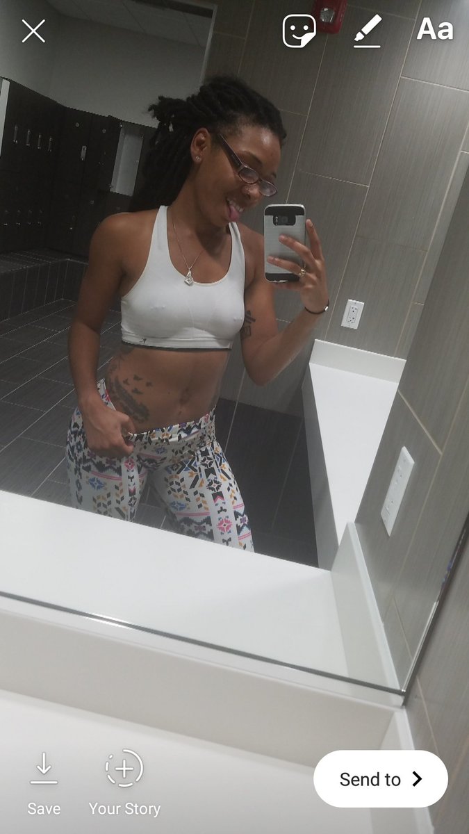 nichelle_renee's tweet photo. 📍 Yesterday @ the gym 

What I look like in the gym vs. What I look like leaving the gym... lol. 

GUESS WHAT YALL....5 more lbs and Im at my goal !

#365DaysofTBQ 🦋 https://t.co/zq9Pz4Gbqb