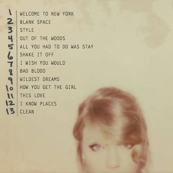 67. 1989 - Taylor Swift