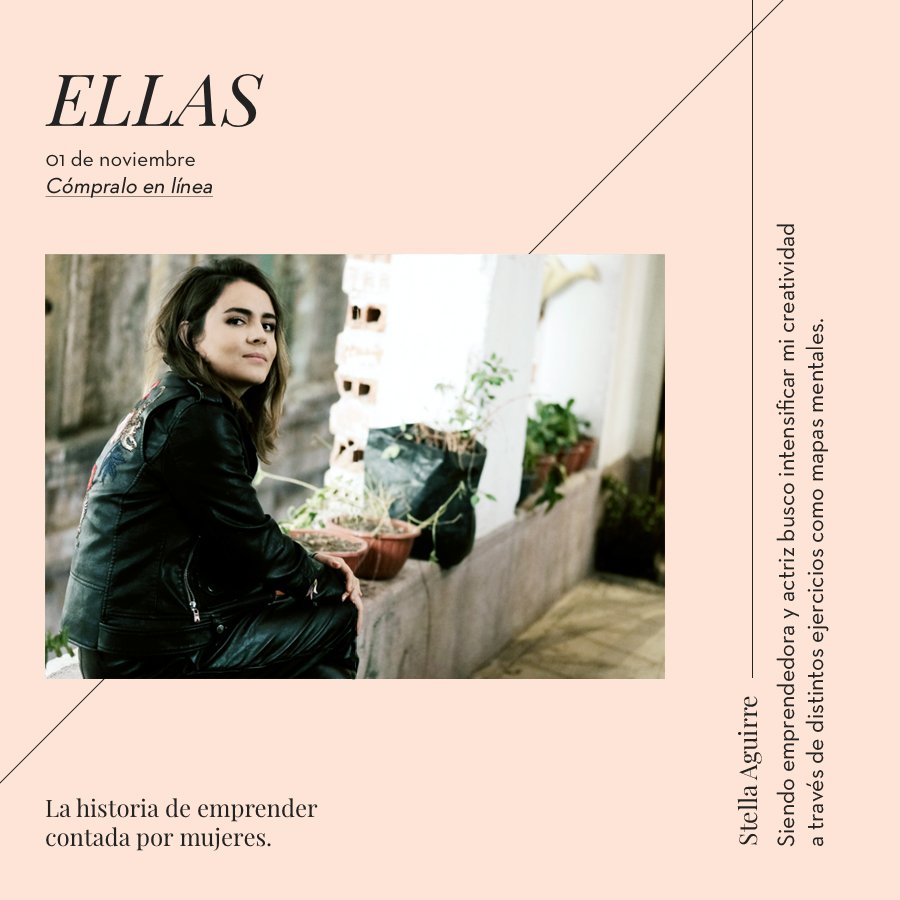 Victoria147org's tweet photo. Ella es Stella Aguirre, fundadora de #AudicionesLatinas y una mujer increíble que ha utilizado su creatividad en cada paso del camino. Conoce su historia y la de otras emprendedoras exitosas en #ELLAS, escrito por @anavictoriaga 🌟. Compra el tuyo aquí >> https://t.co/pVNEAEkR73 https://t.co/vqAwYE8Gcl