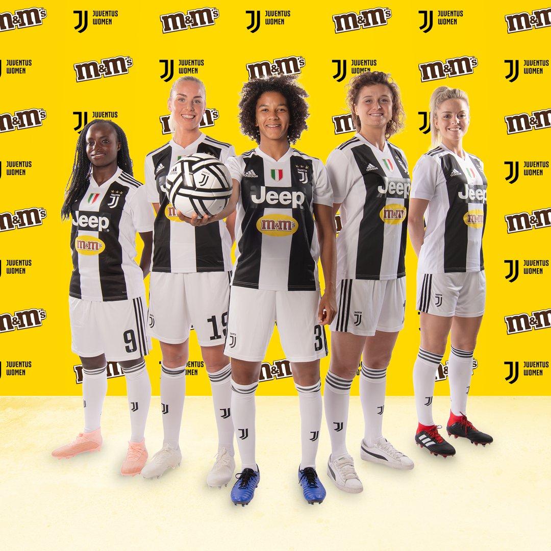 Juventusfc Mmschocolate がユヴェントス女子チームの新ユニフォームスポンサーに決定しました Passionedacondividere Juventuswomen