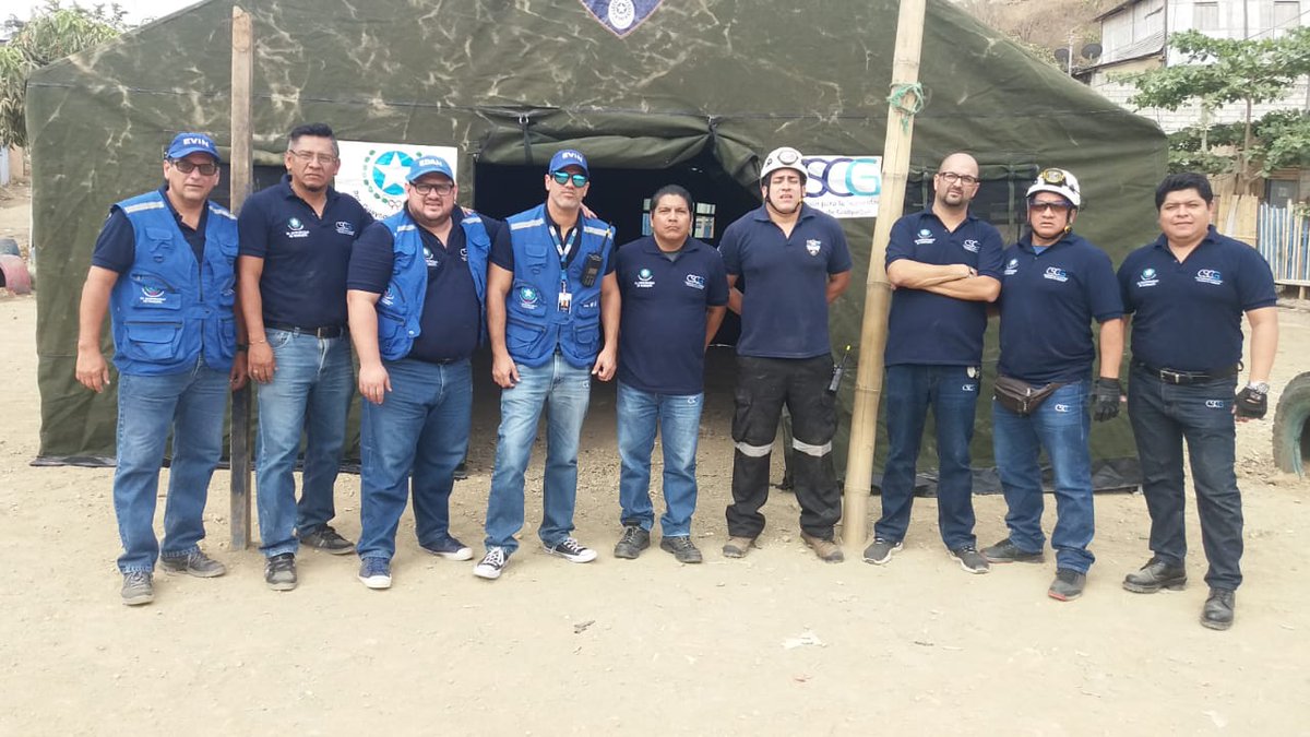 alvaropaul76's tweet photo. Mision Cumplida equipo #Edan #Eal Monte Sinai #Simulacro2018 @cscgye https://t.co/C3nqG9Yb02