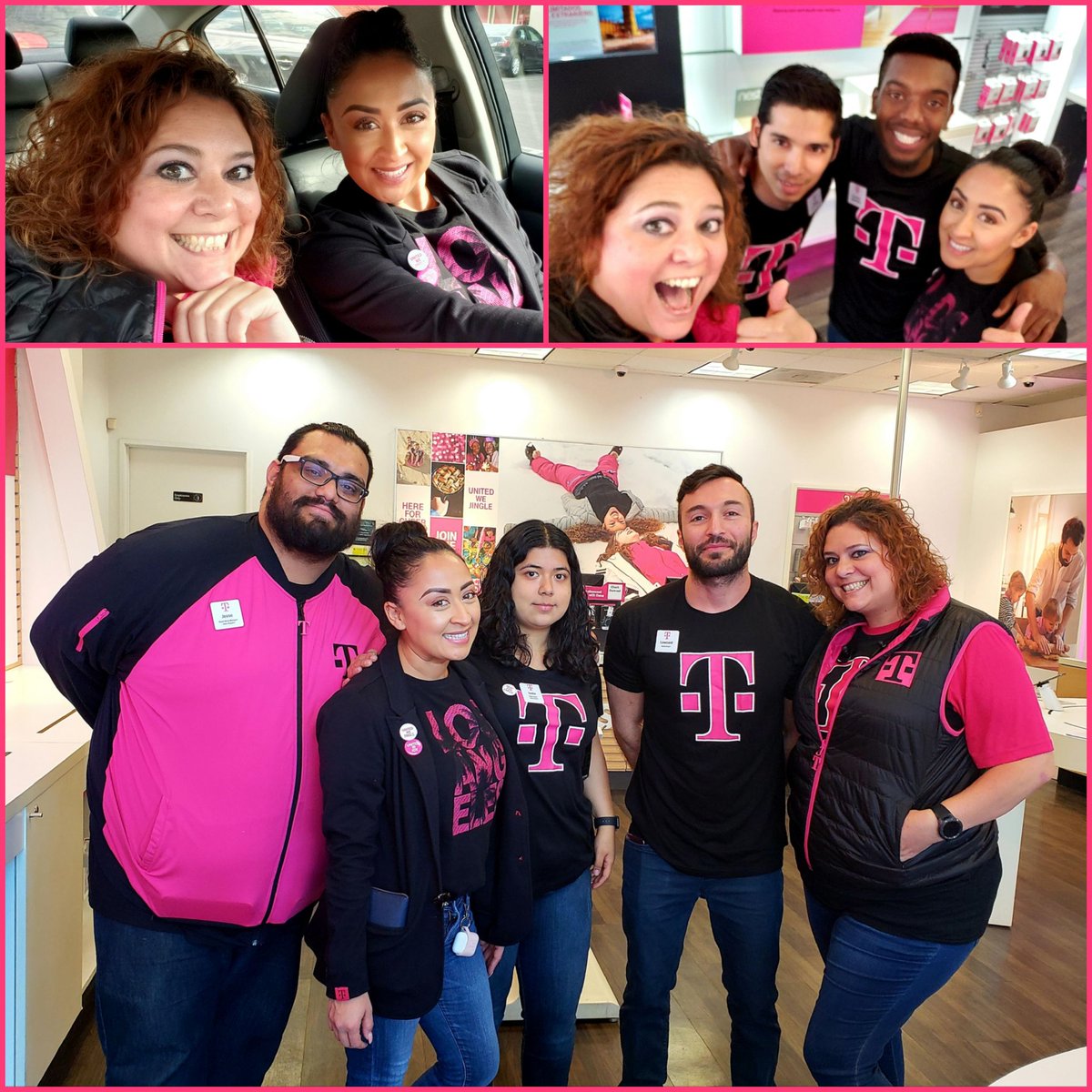 jennifernava's tweet photo. Having some #SeriousFun kicking off #MagentaFriday with some cross channel COR & TPR visits! #TeamHollywood #OneTeamOneDream #WinForeverLA #SWisBEST #CustomerObsessed #TMWLoves @SamSindha @BryanThompsonSW @TMW_Team @iamPaulCLee https://t.co/dLZ8G2LYiu