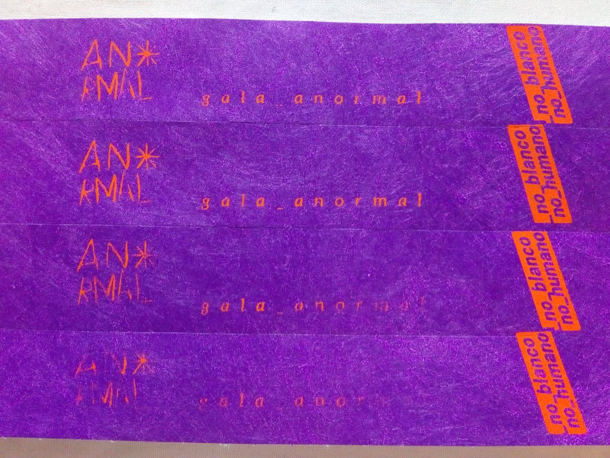 AnormalFestival's tweet photo. Recuerden que la preventa para nuestra Gala An*rmal cierra hoy en @_llorarCDMX ¡Corran por las suyas! https://t.co/Wcot4InvNG