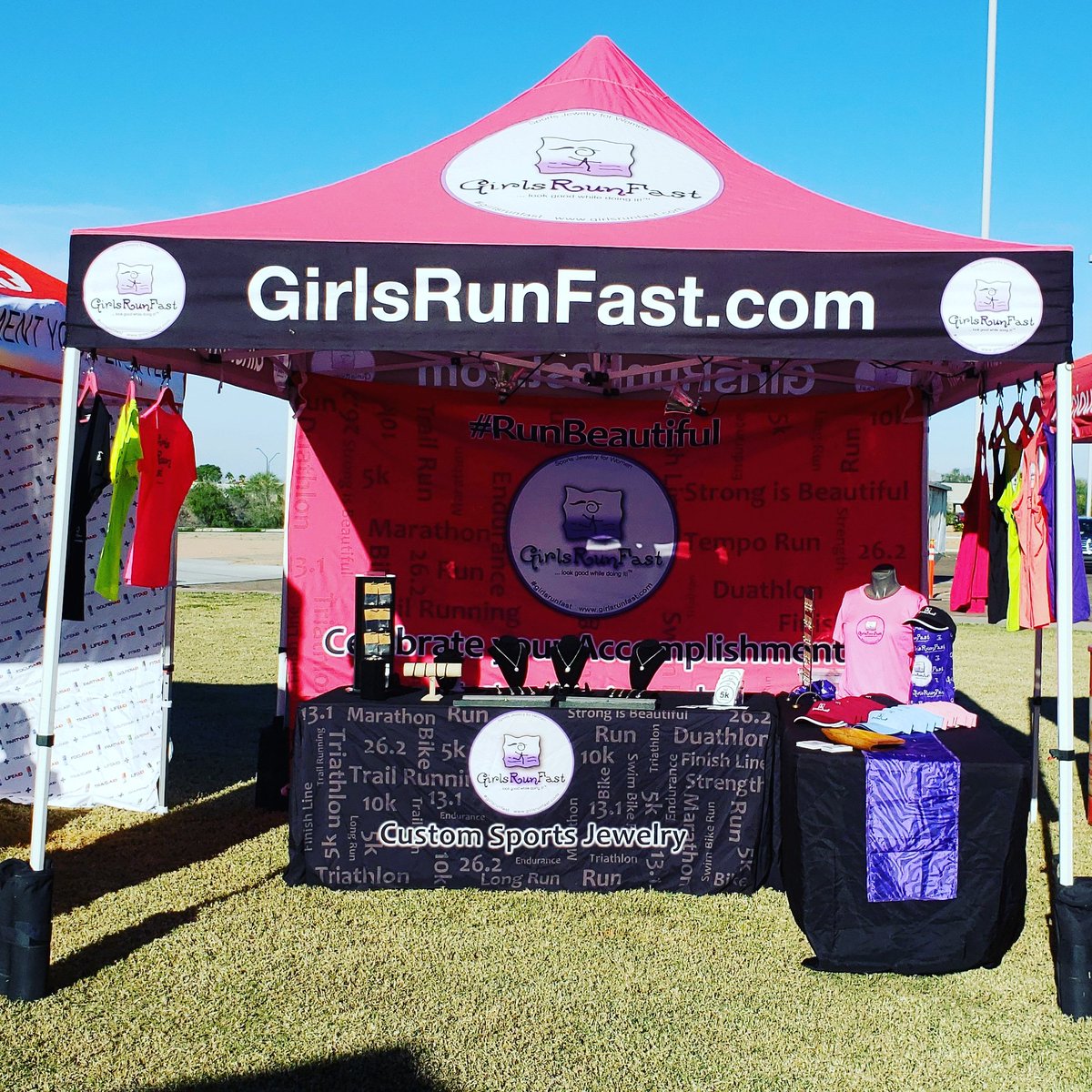 GirlsRunFast's tweet image. We're at the #gilberthalfmarathon packet pickup! Come by and show us this post and we'll give you a free buff!!
#girlsrunfast
#runbeautiful
##celebrateyouraccomplishment