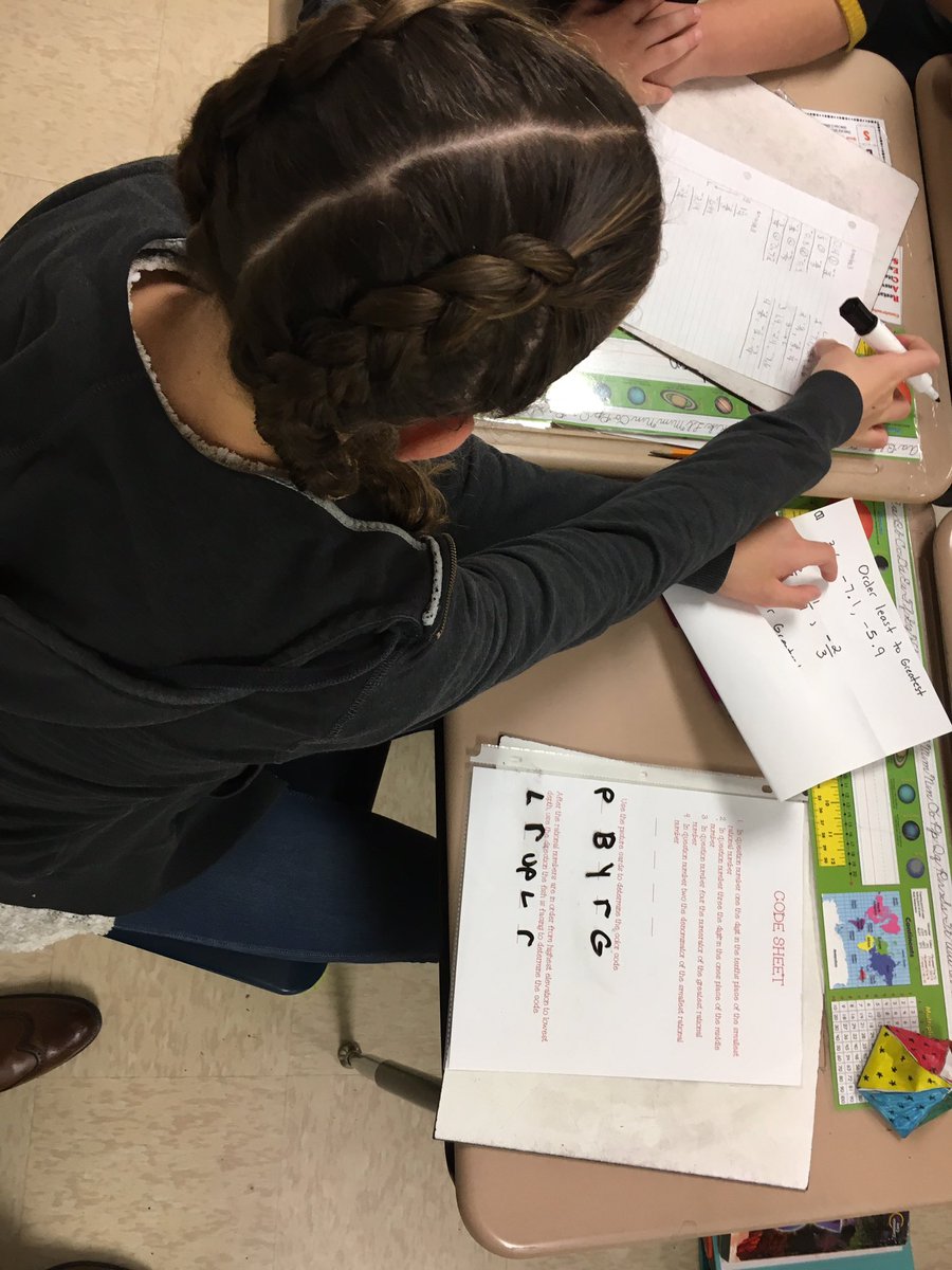 M_Bostwick's tweet photo. Students in @SPrivetts class had to balance problem solving, math skills, collaboration, and critical thinking with breakout boxes! Working to help @Cornell with discovering new fossil species. Relevancy + authentic learning leads to empowerment!#ISinnovators #exploreempowerexcel https://t.co/Cbi8GxxwRD