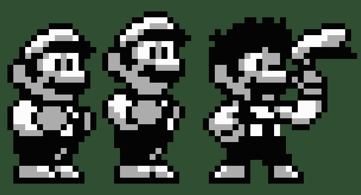くさもち 新垢できました Twitter પર マリオランド2のドット絵をちょっとだけ改変してみる練習 ドット絵