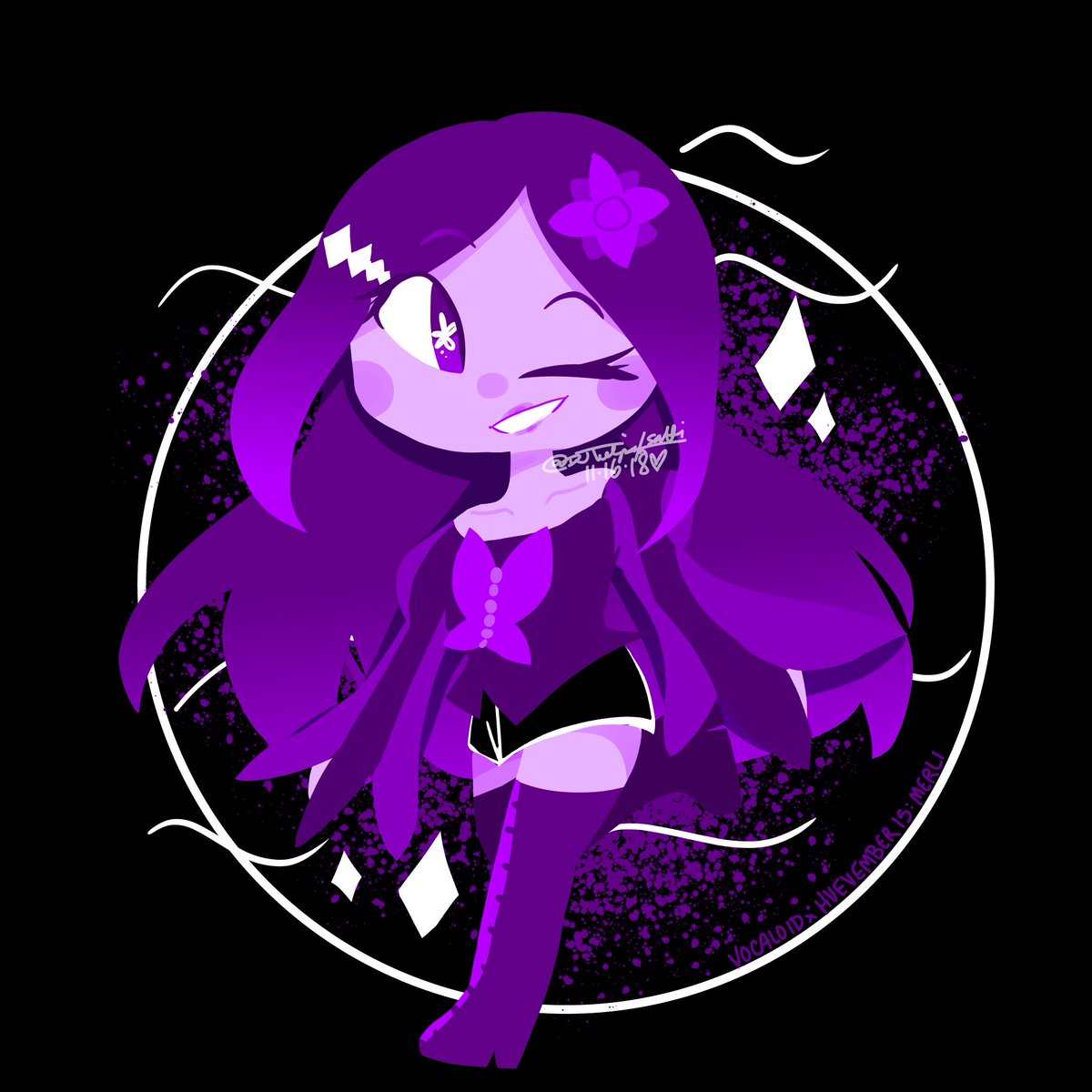 saltiraptor's tweet photo. VOCALOID x HUEVEMBER 15: MERLI
won't even bash myself for being late again because i quite like this >:)
#huevember2018 #merli #merlivocaloid #vocaloidmerli #vocaloid https://t.co/NbnQzkX0BN
