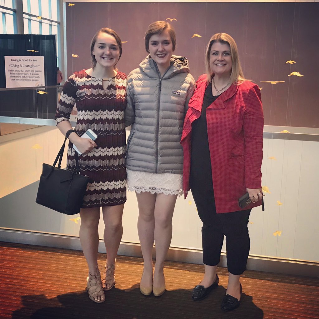 amyhabb's tweet image. Super proud to nominate and get to see Molly and Lauren McCabe win Outstanding Youth in Philanthropy at the National Philanthropy Day Luncheon! #teachingrocks #thefutureisingoodhands