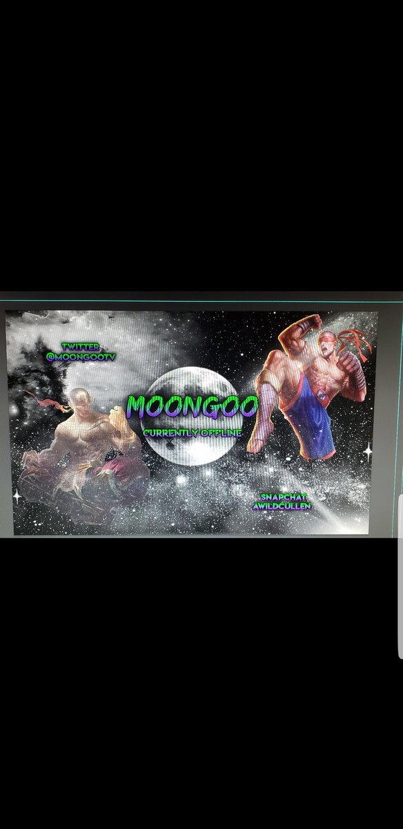 MoonGooTV's tweet photo. Made a new offline logo! What do y'all think? #League #LeeSinMain @TwitchHost @PromoteStreamer @PromoteStreams @StreamerNetwork https://t.co/90NnGQDhIv