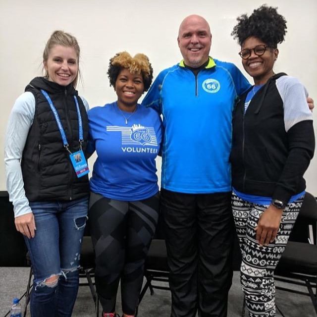 route66marathon's tweet photo. Route 66 Run Influencer Panel hosted by @smtulsa was great! Don't miss the panel tomorrow.
.
.
#route66marathon #route66run #RocktheRoute #runinfluencer #panel #tulsa #marathon #smtulsa https://t.co/TVir8rxrNO https://t.co/BK5FYkSnXA