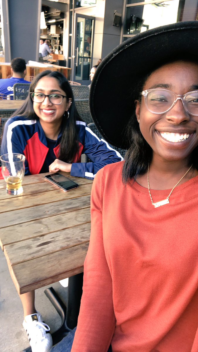 ChristleNwora's tweet photo. Spent lunch with my good friend and legislative affairs queen! Grateful for all the friendships #aamcosr has brought my way 😍 https://t.co/C5ZQ9w5aVo