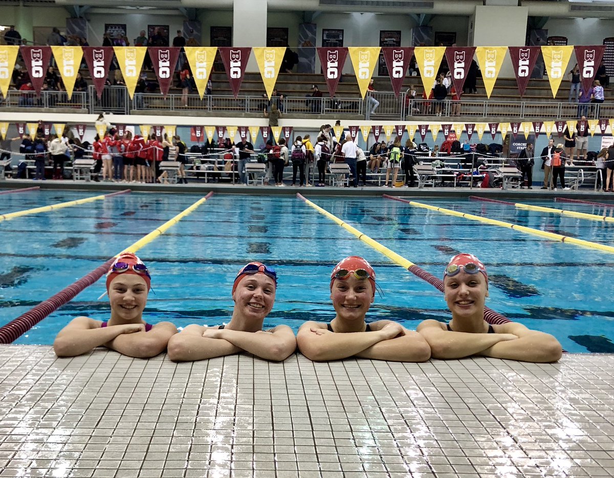 bsmredknights's tweet photo. A HUGE congrats to Taylor Williams on being named State Champ, Automatic All American &amp; setting new school records in the 100 &amp; 200 freestyle! We'd also like to congratulate the 200 freestyle relay team on beating another BSM school record &amp; the entire team on a fantastic season! https://t.co/feckHMsLzB