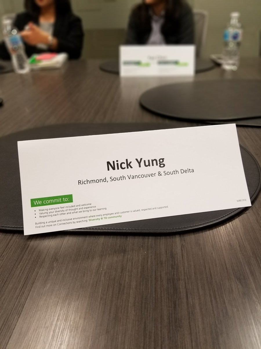 Had a great time sharing feedback about #FutureReady with my peers. Thanks for having us @AndrewP_TD @MauroManzi_TD @NicoleKubica_TD @marky_lin