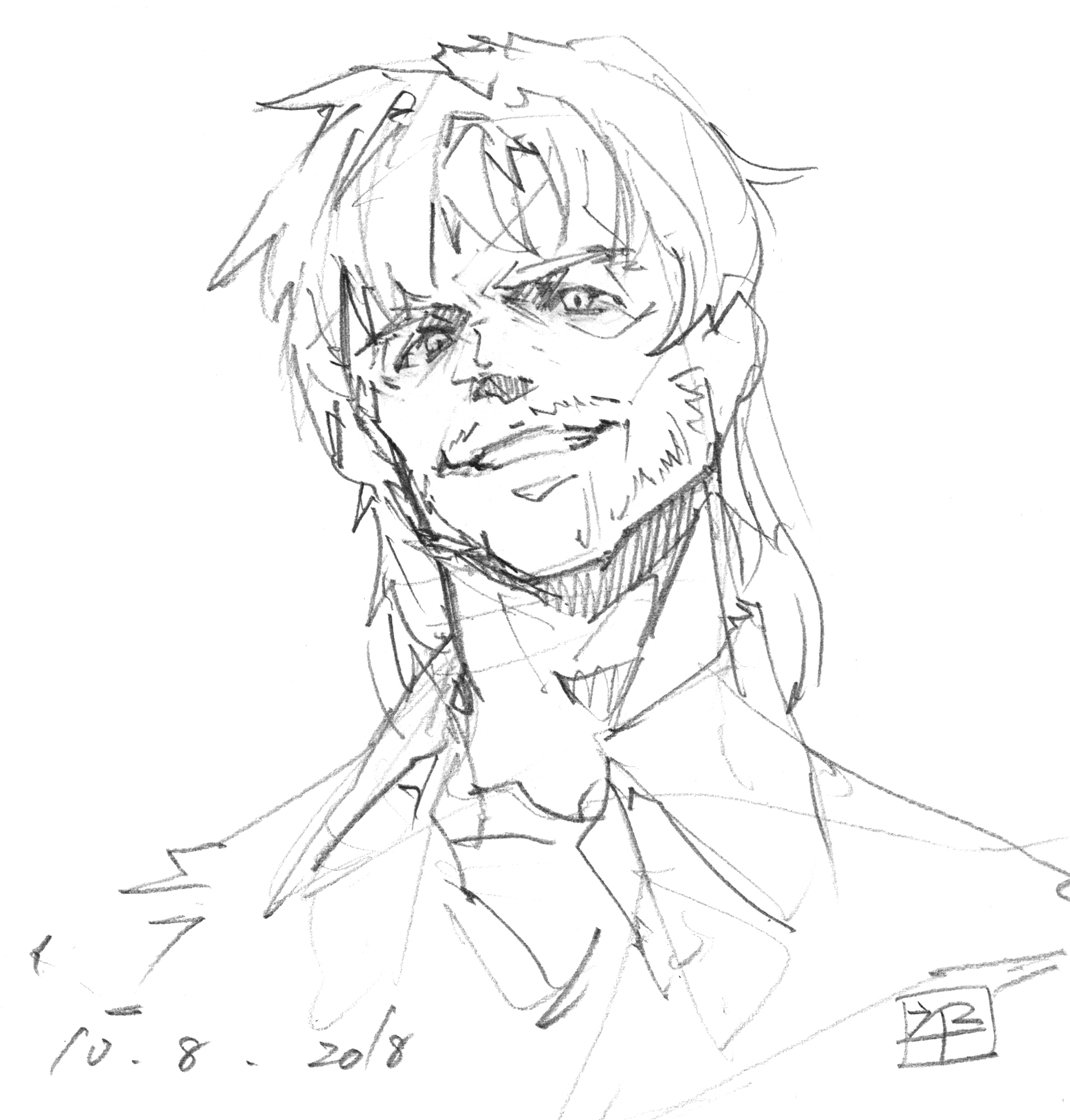 無精者おじさん練習
#sketch #doodle #落書き #創作 #オリジナル 