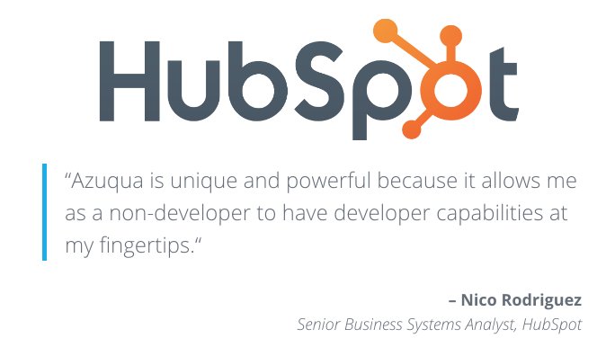 azuqua's tweet image. Clicks wins over code: Connect your business processes in minutes not months. #ClicksNotCode bit.ly/2Tjfct1