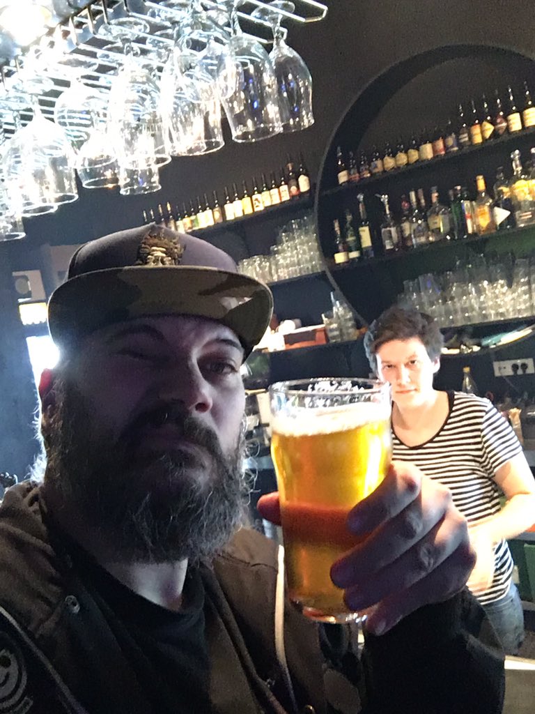 MaxBoor's tweet photo. Give it up to the man @PriMariusBrew and #Ringispil at #Plocnik!!! Best brew on tap! https://t.co/no2jtO5sFQ