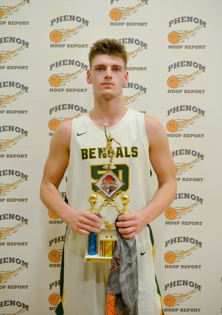 Coach_Rick57's tweet photo. #PhenomNationalShowcase 
Awards of Excellence Game MVP

6’8 2019 Nick Evtimov (Greensboro Day) https://t.co/b075Ofmm4s