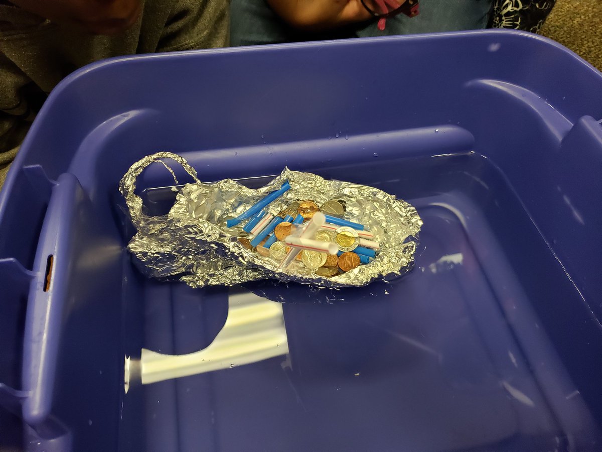 The students had to constuct a boat that could help bring the pilgrams to the New World.  We tested the boats to see which one had the largest capicity. They came with very innovating ideas! <a href="/HumbleISD_OE/">Oaks Elementary</a>