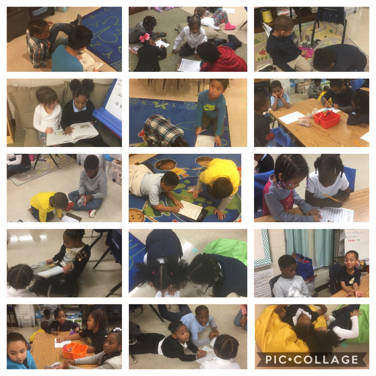 kath_bender's tweet photo. Loving reading with book buddies! Mrs. Oshunkeyβs kindergarteners and Mrs. Corrado-Kellyβs second graders β€οΈ literacy β€οΈ #bookbuddies @SandersES1 @COBB_ELA #readwithabuddy https://t.co/vrzavv4f27