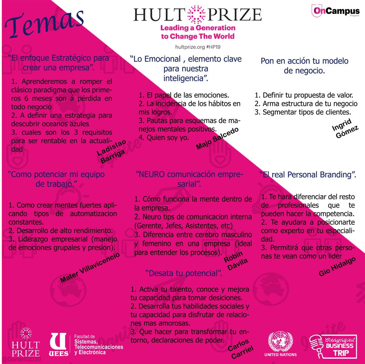 uees_ec's tweet photo. #EventoUEES 📢 ¡Mañana! Te esperamos en el evento dirigido a emprendedores y participantes del @HultPrizeAtUEES en el #AuditorioGaloGarcía ¡No te lo pierdas! https://t.co/Pfce8O0DKZ