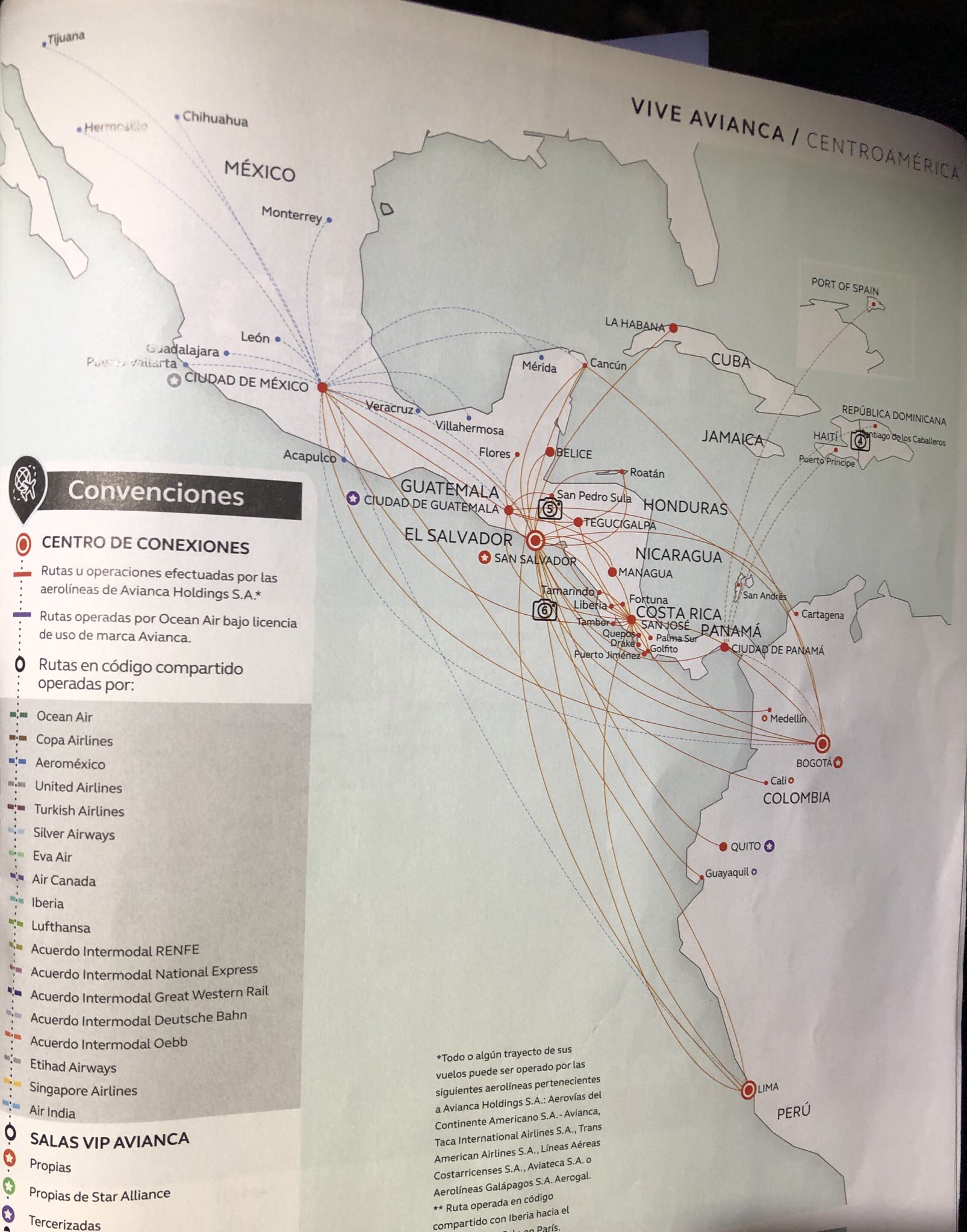 Avianca Airlines Route Map Airline Maps På Twitter: "Not Much Change To The @Avianca Map During The  Past Year. Some More Routes And Partnerships. Https://T.co/6H1D9Oenfn  Https://T.co/F5Pxa58Iz0" / Twitter