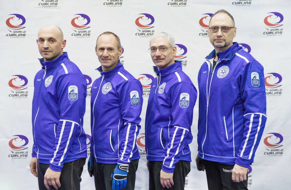 IsraelCurling's tweet photo. Team Israel begins play at the #ECC2018 European B Curling Championships from Tallinn, Estonia First game of the seven game round robin format versus Lithuania. Follow along on https://t.co/k2HX9TJIgI ...#curling, #israel https://t.co/KxBBK27rkQ