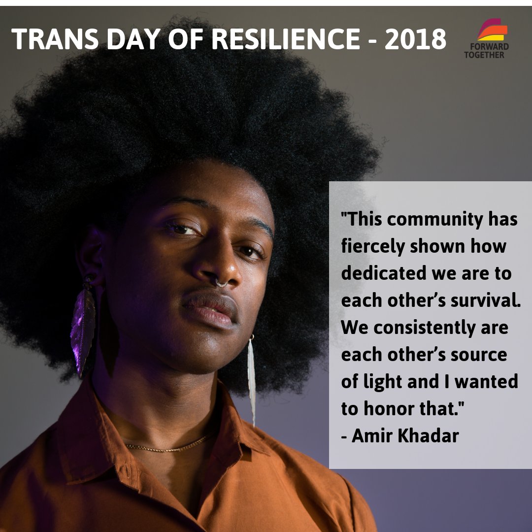 FwdTogether's tweet photo. This  #TDOR, @AmirKhadar partnered with @tgijp to create a beautiful piece titled, "We Keep Each Other Safe". View the art at https://t.co/j8ZfrRLYof.  #TDORart #TransDayOfResilience #TDOR2018 https://t.co/ERb2qGsWYC