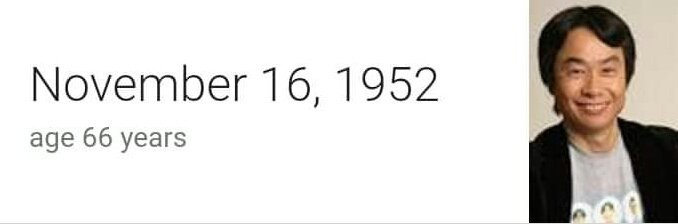 Happy Birthday to one of my heroes, Shigeru Miyamoto! 