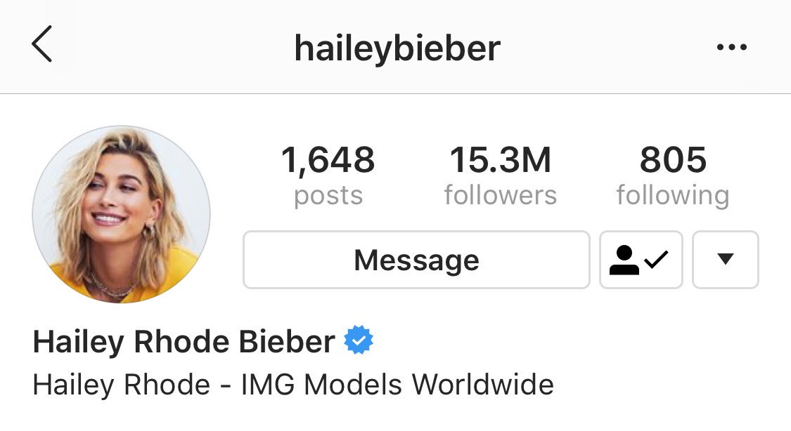 Hailey Baldwin is officially Hailey Bieber