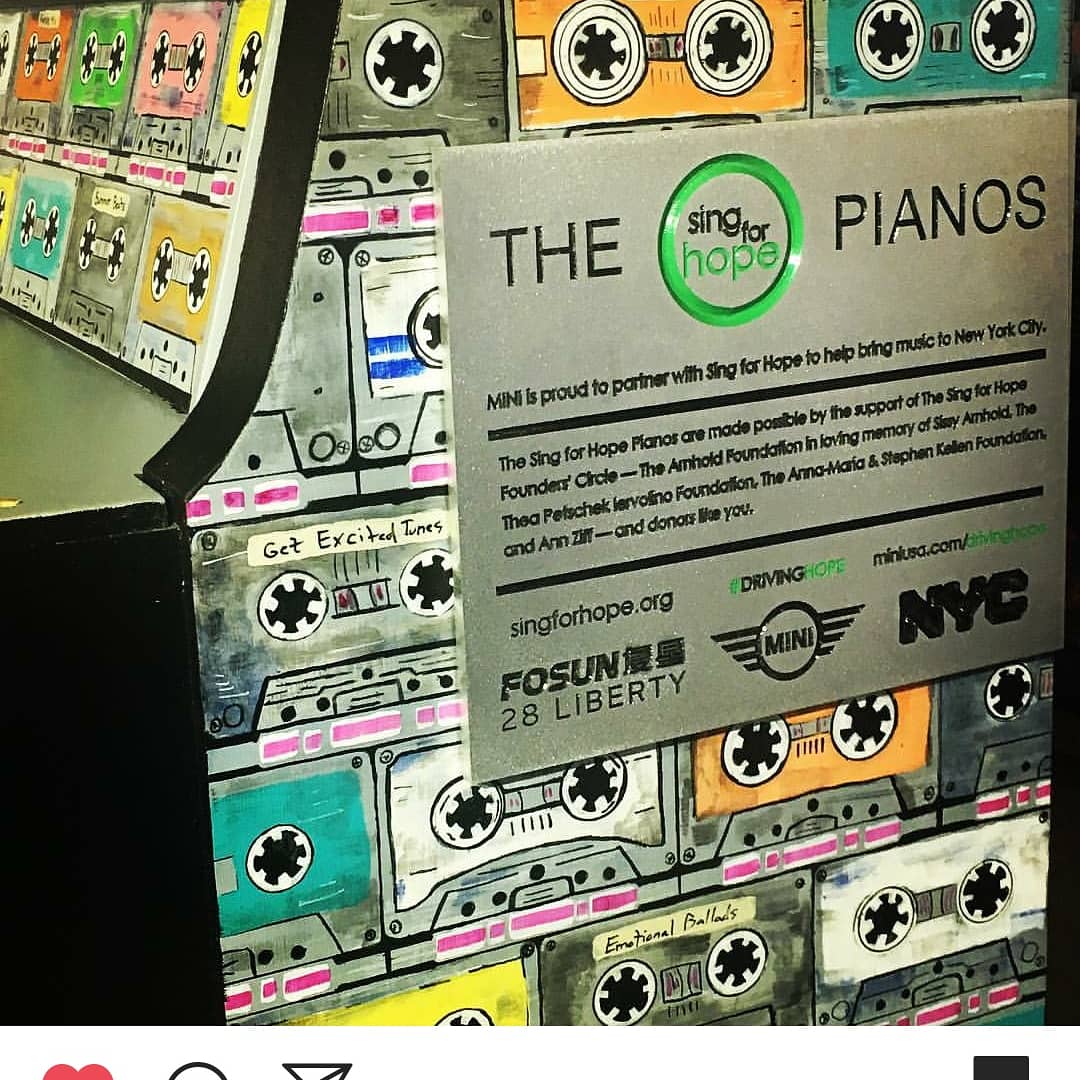 aupebrooklyn's tweet photo. Ribbon cutting ceremony for our new classroom piano made possible by @singforhope. Thank you for supporting our music and arts program at AUPE #aupearts #aupecommunity #aupefirst https://t.co/pP1ElSU9C7