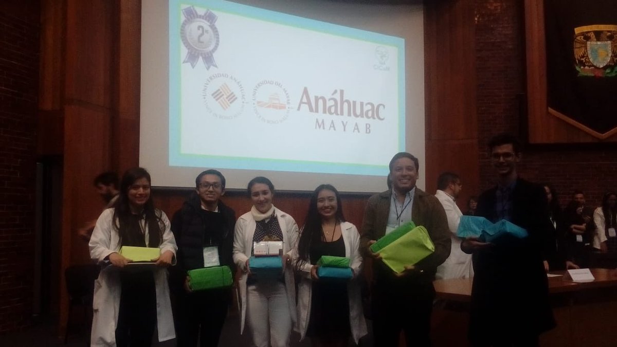 DrNarcisoAcuna's tweet photo. Felicitaciones para nuestros alumnos de Medicina @UniAnahuacMayab por el excelente desempeño en el #CICoM2018 https://t.co/HjcxXzQK9R