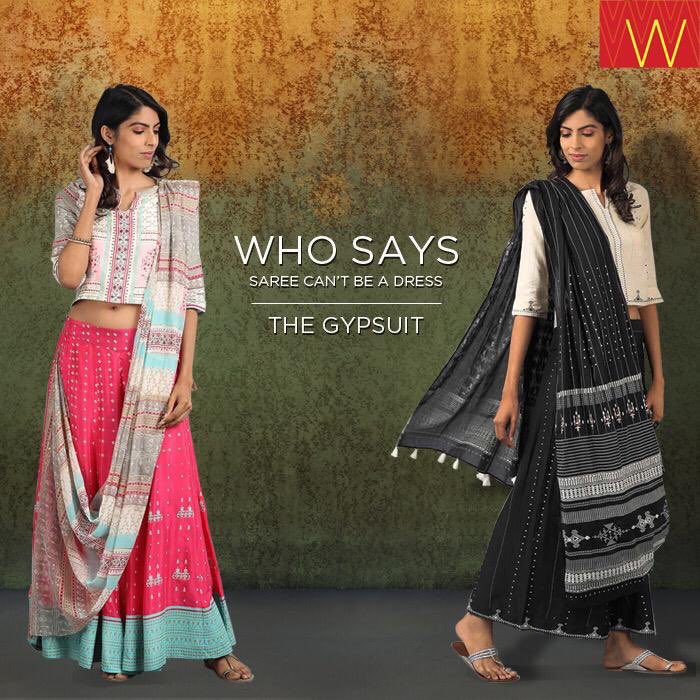 gypsuit saree