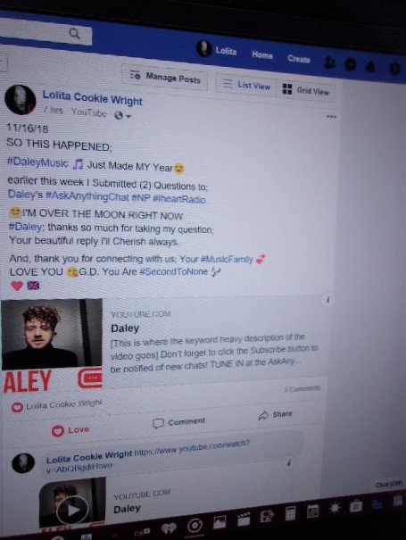 MISSCOOKIE1223's tweet photo. Because I'm Still on a #DALEY High; 🤗
Daley's #AskAnythingChat was EVERYTHING!
Loved It learned so much, about my fav artist, really fun Q&A
Check it; & after #GOSeeDaley #DaleyMusic 🎵#SecondToNone
#NP #TheSpectrumUnplugged Tickets: > https://t.co/cOVnLsARf5 🎫🎫 https://t.co/2Xs2mx8WVY