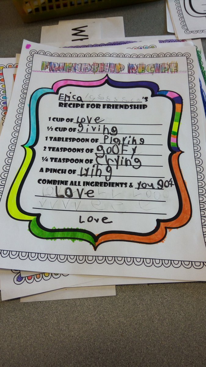 rgarcha88's tweet photo. What's cooking? Friendship Soup! #funfoodfridays #measurement #sel #statesofmatter #grade2 https://t.co/mvFbwmnjyF