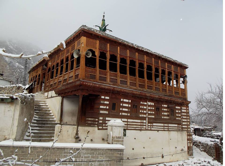 Masjid Chaqchan, means Miraculous Mosque, is one of the earliest mosques in the region, located in Khaplu, Northern Pakistan.  #VisitPakistan2021  #WorldTourismDay