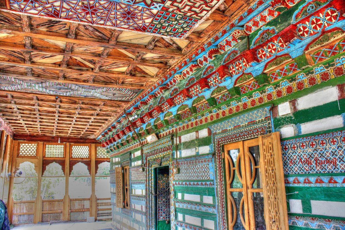 Masjid Chaqchan, means Miraculous Mosque, is one of the earliest mosques in the region, located in Khaplu, Northern Pakistan.  #VisitPakistan2021  #WorldTourismDay