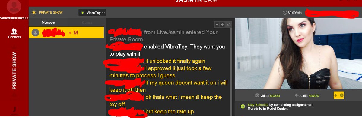 VanessaDeluxe1's tweet photo. This one likes hardcore draining. He enabled the vibra toy, so he can be charged $10.99/min, but he won't use it on me.
Good boy. Good boy.
Get drained at: https://t.co/9zOWYuCYB6

#findom #femdom #paypig #drainingwallet #paybitch https://t.co/DeBFtjUhqk
