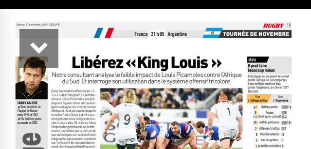 ClementDossin's tweet photo. 10 pages de rugby dans @lequipe du jour : présentation de #FRAvARG avec PMB, décryptage Galthie, portrait Medard, le coup de jeune des Pumas, les féminines #FRAvNZL, le choc #IRLvNZL, nouvelles révélations sur la gouvernance Laporte... bonne lecture ! https://t.co/z6xKLTVhxW