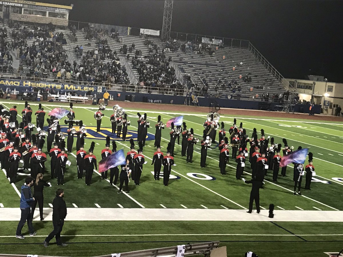 East View Patriot Band forms a block EV #beliEVe <a href="/EastViewHS/">East View HS</a>