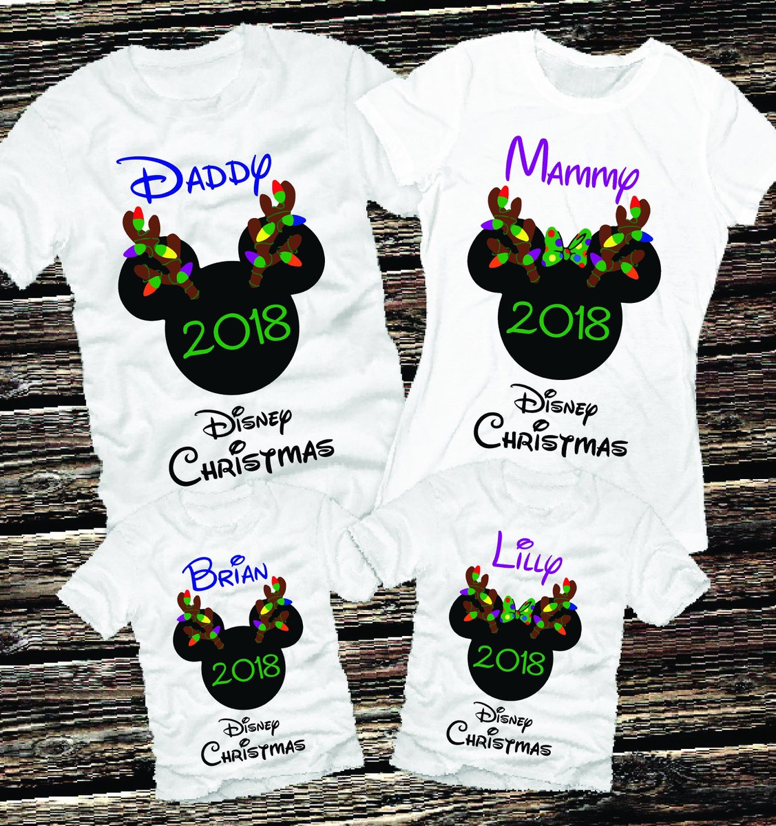 disney christmas shirts 2018