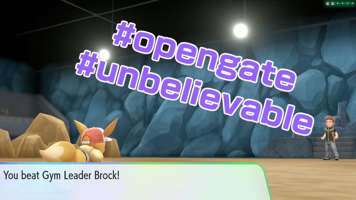 Tickthokk's tweet photo. #PokemonLetsGo #NintendoSwitch high score? what does that mean? did i break it?? https://t.co/Za2cgSIHnp