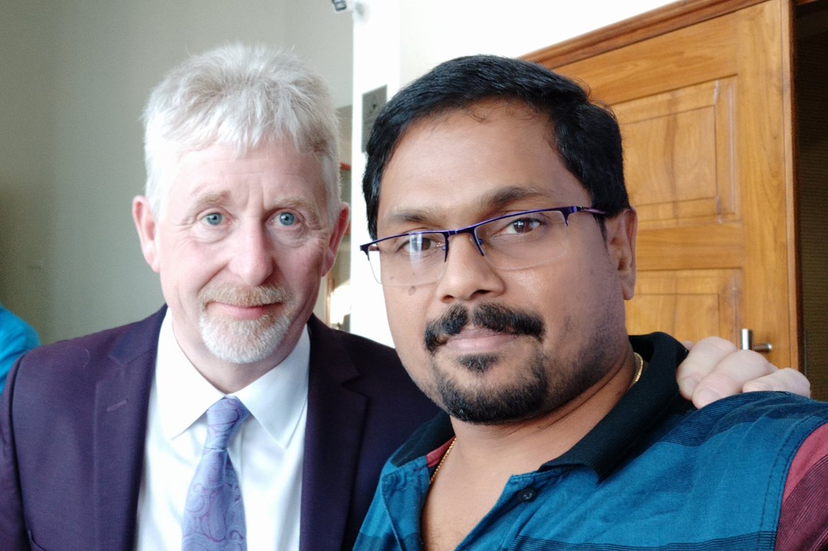 ranjiram's tweet photo. With Lowel Williams of Dudley College during AICTE - UKIERI Program @ New Delhi https://t.co/ODdwTSCQl5