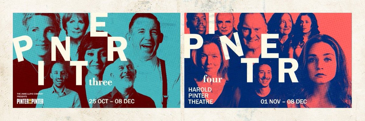 paolo_marchioro's tweet photo. #PinterAtThePinter is GENIUS!🤓🎭
Saw #PinterThree & #PinterFour this week & it didn't disappoint one bit.☺️
This #HaroldPinter season is a generous celebration of his one-act plays & more.📚
Fellow theatre lovers, I urge you to see as many as you can!😉
🎟️https://t.co/LYFB3IG6qq https://t.co/8BsqiETZbD