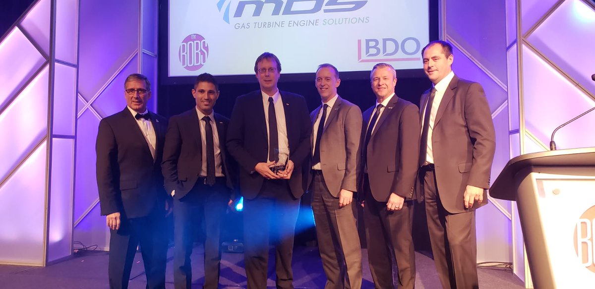 MDS_Global's tweet photo. MDS wins the BEST BUSINESS award - presented by former Ottawa Senator @CPhillipsFour. MDS owners @jastremskijohn, @HajjarJoe, Wayne Penney, and Simon Arbuthnot accepted the award. Congratulations! #BestBiz #OttBOBs #OttawaBot @ottawabot https://t.co/egHoDZ5hbo