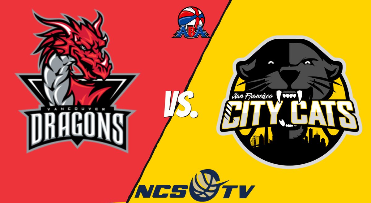 🏀Saturday @ Kezar Pavilion
<a href="/SFCityCats/">SFCityCats</a> #8 in the Nation vs <a href="/VanDragons/">Vancouver Dragons</a> #17 in the Nation @ 7pm!
Come out &amp; support ur City Cats who ave. 172 ppg w/ an 82 point margin of victory as they face the undefeated power from Vancouver!
Can't make it in person
Watch LIVE on NCSTV