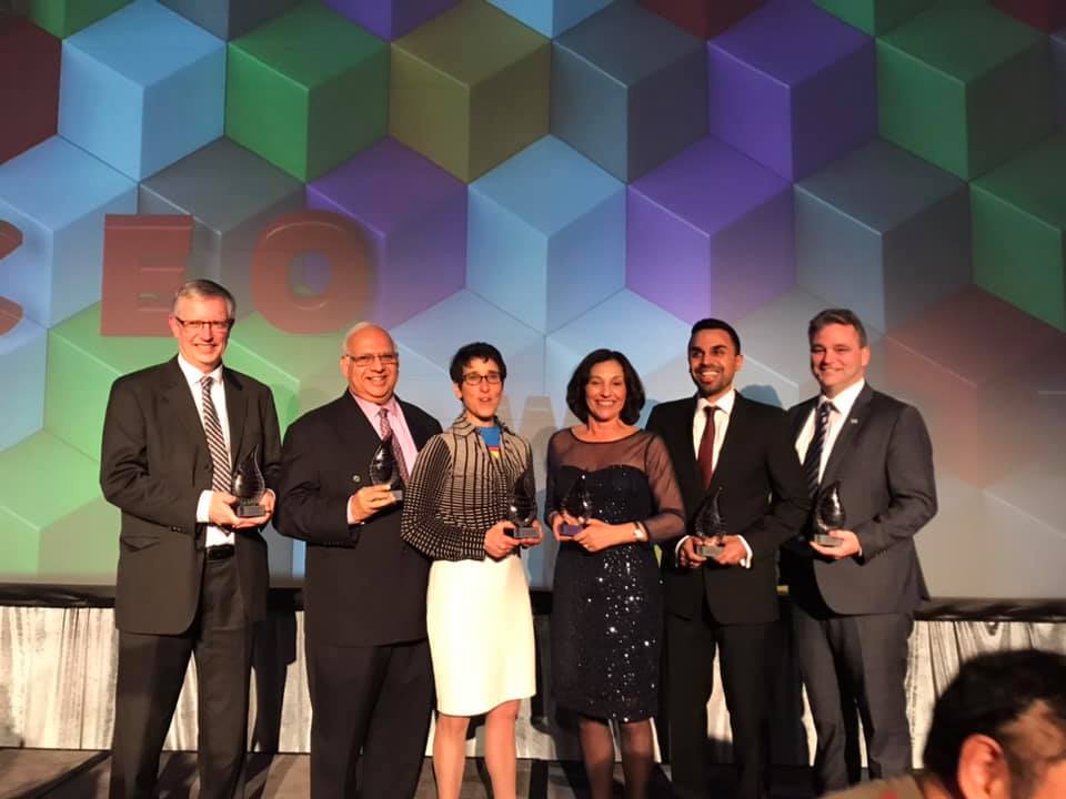 PrizmMedia's tweet photo. Congratulations to our CEO & Co-founder @ZeeshanHayat for receiving @BIVnews BC CEO Awards. Thank you BIV for the fantastic honour and celebration. And a huge congratulations to all winners: Ravi Saligram, Jack Nicholson, Len Murray, Teri Nicholas, and Laura Nashman. #BCCEO2018 https://t.co/Nw1qbL7I63