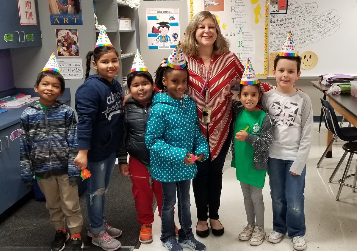 Camille M. Hernandez (@artistacamille) on Twitter photo <a href="/TimberlineNews/">Timberline Elementary School</a> <a href="/GCISD/">Grapevine-Colleyville ISD</a>
The BEST birthday crew ever! Celebrating my birthday early at #TESOurHouse. Thank you <a href="/TES2nd/">TES 2nd Grade</a> <a href="/Mrs_PDiaz/">Paula Diaz</a> for making my day. Complete with confetti, clappers and cheer. Yeahh!!!! <a href="/TimberlineNews/">Timberline Elementary School</a> <a href="/GCISD/">Grapevine-Colleyville ISD</a>
The BEST birthday crew ever! Celebrating my birthday early at #TESOurHouse. Thank you <a href="/TES2nd/">TES 2nd Grade</a> <a href="/Mrs_PDiaz/">Paula Diaz</a> for making my day. Complete with confetti, clappers and cheer. Yeahh!!!!
