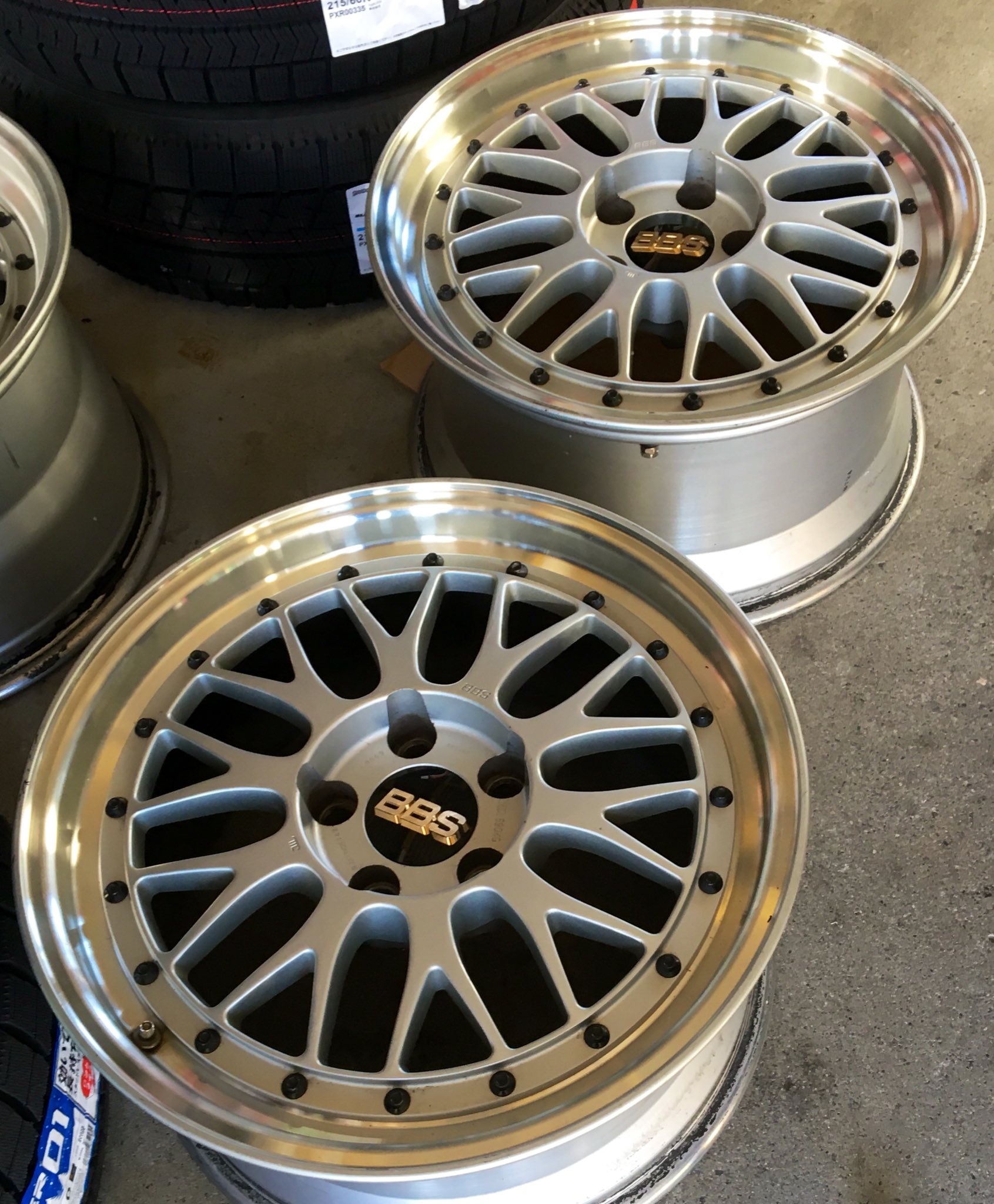 17インチ BBS RS 10j 11j リバレル